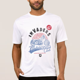 サウスダコタ・インベイダーズ・モーターサイクル・クラブ メンズTシャツ Tシャツ