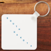 サウスダコタ キーホルダー (裏面)