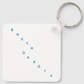 サウスダコタ キーホルダー (裏面)