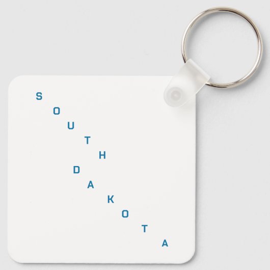 サウスダコタ キーホルダー (裏面)