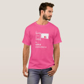 サウスダコタ ハムリン 心は家にある Tシャツ (正面フル)