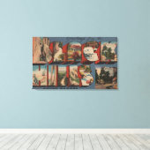 サウスダコタ – ブラックヒルズ – 廬山 キャンバスプリント (インサイチュ (ウッドフロア))