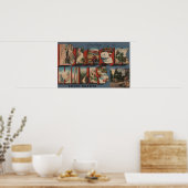 サウスダコタ – ブラックヒルズ – 廬山 ポスター (キッチン)