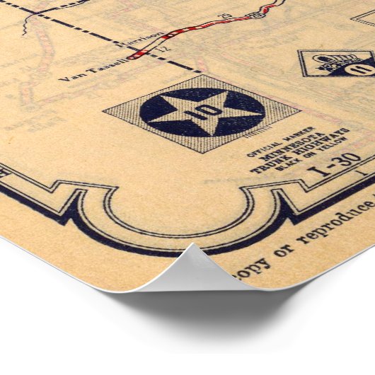 サウスダコタ ポスター (角)