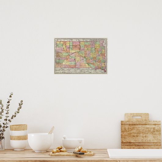 サウスダコタ ポスター (キッチン)