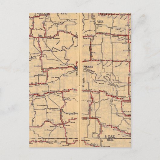 サウスダコタ ポストカード (正面)