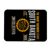 サウスダコタ マグネット (横)