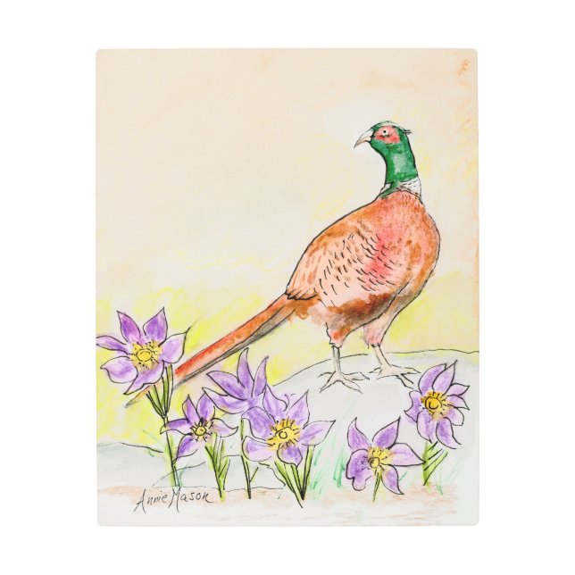 サウスダコタ メタルプリント (正面)