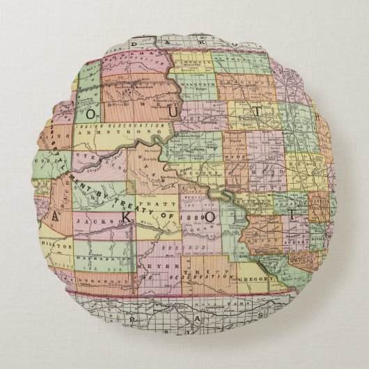 サウスダコタ ラウンドクッション (正面)