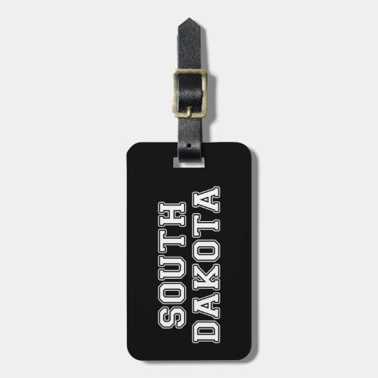 サウスダコタ ラゲッジタグ (正面縦)