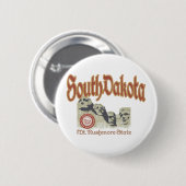 サウスダコタ 缶バッジ (正面&裏面)