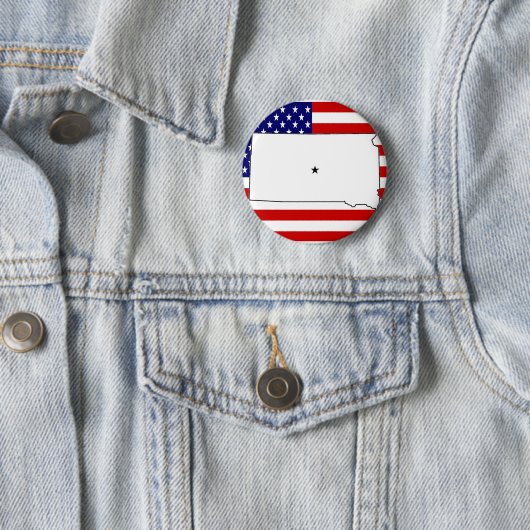 サウスダコタ 缶バッジ (インサイチュ)