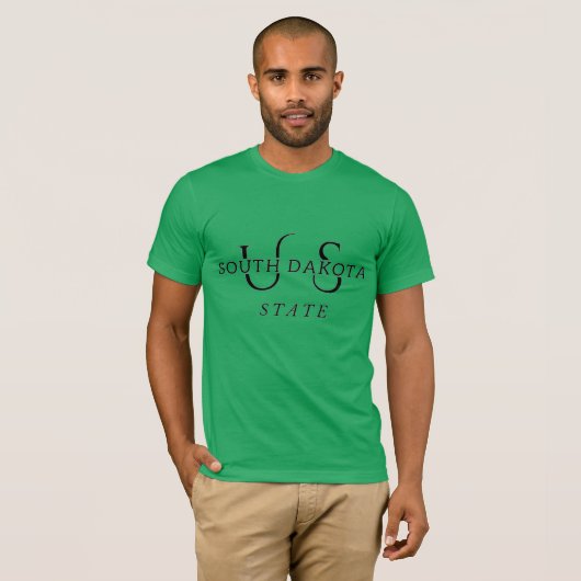 サウスダコタTシャツ Tシャツ (正面フル)