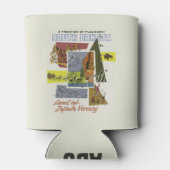 サウスダコタUSAヴィンテージトラベルはクーラー 缶クーラー (裏面)