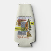 サウスダコタUSAヴィンテージトラベルクールボトル ボトルクーラー (正面)