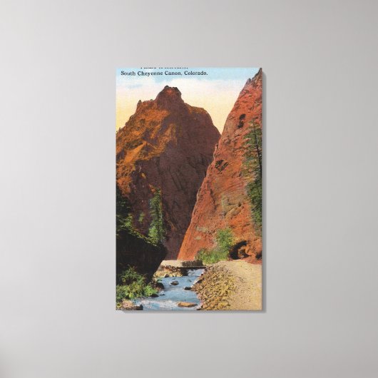 サウスチェイエンヌキャニオン キャンバスプリント (正面)