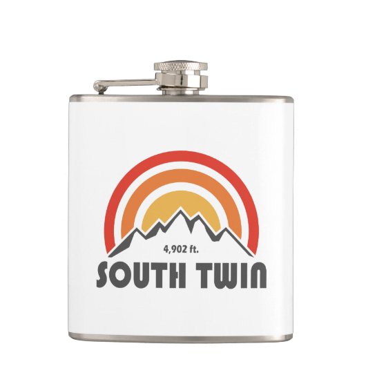 サウスツインマウンテンニューハンプシャー フラスク (正面)