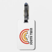 サウスツインマウンテンニューハンプシャー ラゲッジタグ (裏面縦)