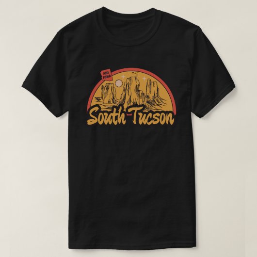 サウスツーソン アリゾナ州 Tシャツ (デザイン正面)