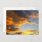 サウステキサス州プレーンズサンセット ポストカード (正面/裏面)