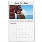 サウスデボン海岸沿い – 写真 カレンダー (3月 2026)