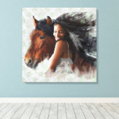 サウスバウンド – キャンバスプリント (インサイチュ (ウッドフロア))