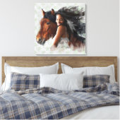 サウスバウンド – キャンバスプリント (インサイチュ (寝室))