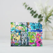 サウスバンクロンドングラフティポストカード ポストカード (スタンド正面)