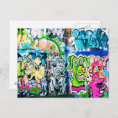 サウスバンクロンドングラフティポストカード ポストカード (正面/裏面)