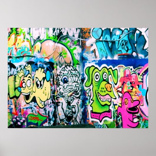 サウスバンク・グラフィティ – ロンドンポスター ポスター (正面)