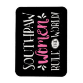 サウスパウ女性がワールドカードを支配 マグネット (縦)