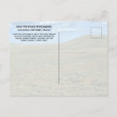 サウスパスワイオミング国立歴史道跡 ポストカード (裏面)