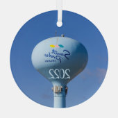 サウスパドレアイランドウォータータワー ガラスオーナメント (裏面)