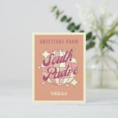 サウスパドレアイランドテキサス州レトロヴィンテージはがき ポストカード (スタンド正面)