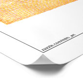 サウスパドレアイランドヴィンテージビーチポスターデザイン ポスター (角)