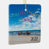 サウスパドレアイランド、テキサス州、 セラミックオーナメント (右)