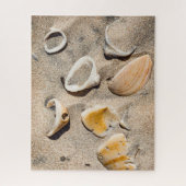 サウスパドレアイランド、砂&シェル ジグソーパズル (縦)