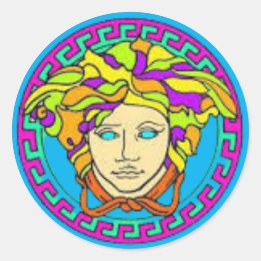サウスビーチのメデューサ ラウンドシール (正面)