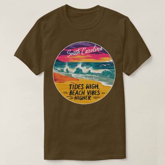 サウスビーチサマーバケーション Tシャツ (デザイン正面)