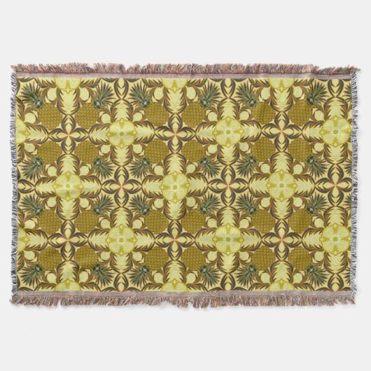 サウスビーチパイナップル スローブランケット (正面)