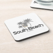 サウスビーチマイアミグレーパームズ コースター (左側)