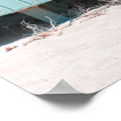 サウスビーチマイアミビーチ統一された州 ポスター (角)