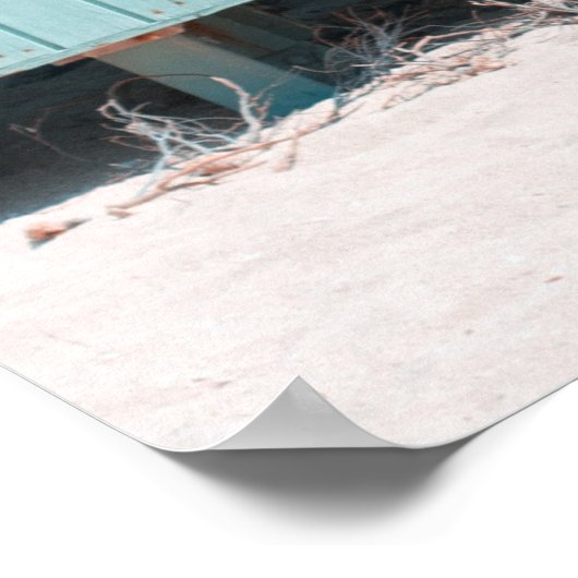 サウスビーチマイアミビーチ統一された州 ポスター (角)