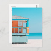 サウスビーチマイアミビーチ統一された州 ポストカード (正面/裏面)