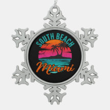 サウスビーチマイアミフロリダパームツリーズビーチ