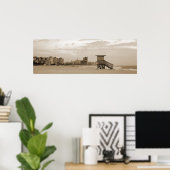 サウスビーチマイアミライフガードステーション ポスター (ホームオフィス)