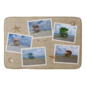 サウスビーチマイアミライフガードタワーズ バスマット (正面)