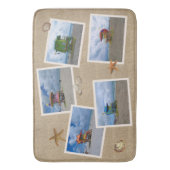 サウスビーチマイアミライフガードタワーズ バスマット (正面縦)