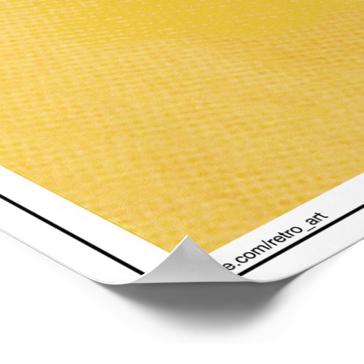 サウスビーチマイアミヴィンテージビーチポスター ポスター (角)