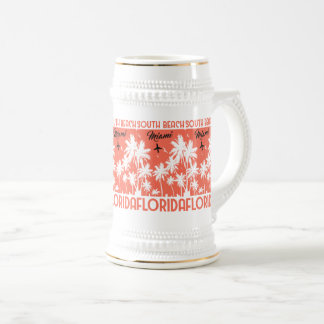 サウスビーチマイアミ – フロリダ ビールジョッキ